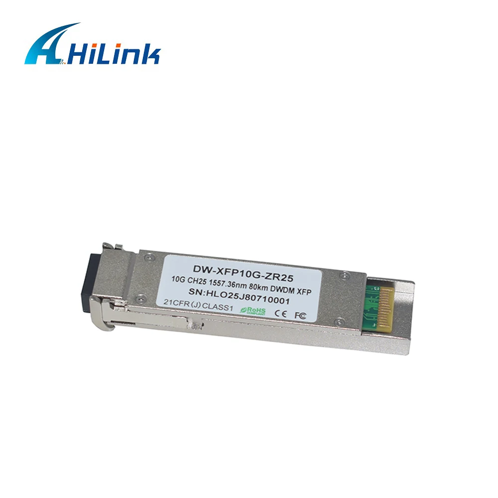 100 ГГц 10 г DWDM XFP 80 км 15xx.xxnm Ch61 SMF Ch17-Ch61 LC DOM Модуль