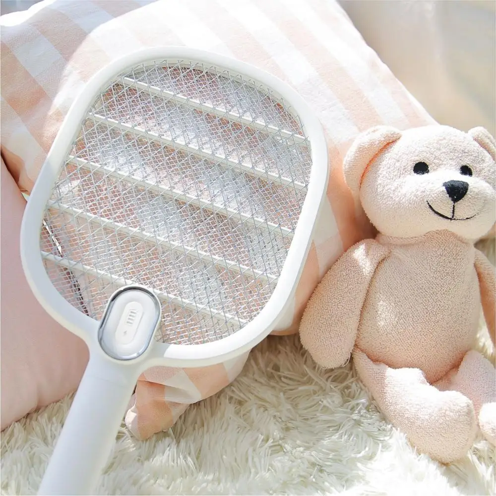 New design RECHARGEABLE electronic mosquito swatters Fly mosquito killer
