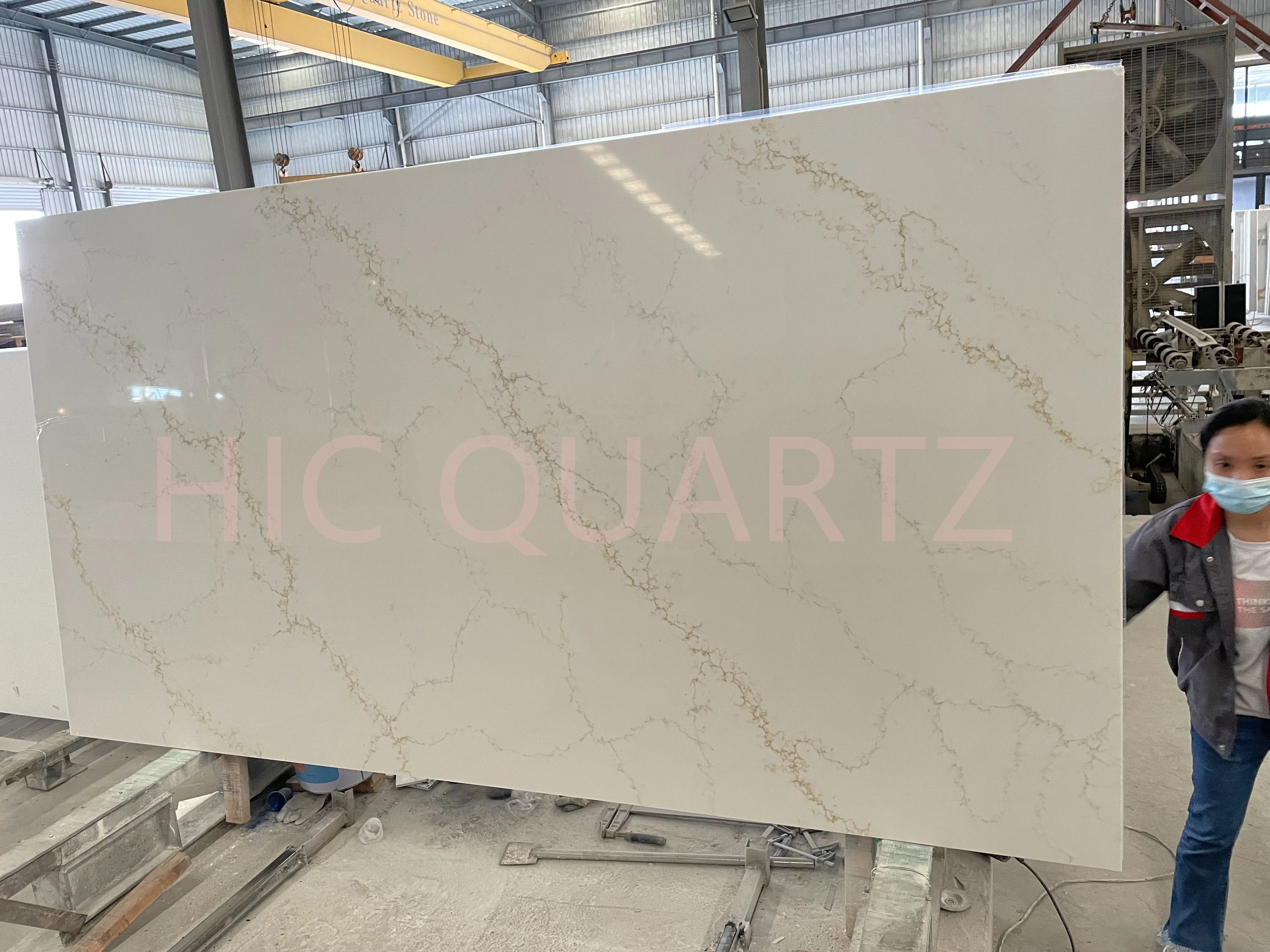 Direct Manufacturer HIC Quartz Non-Silica quartz Kitchen Counter Top