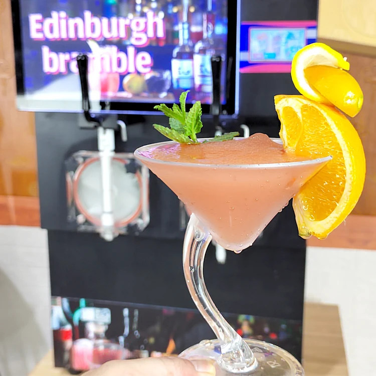 Restaurant vending cocktails margarita granita smoothies cappucinos machine beer snowcap cola snow top bar frozen drink