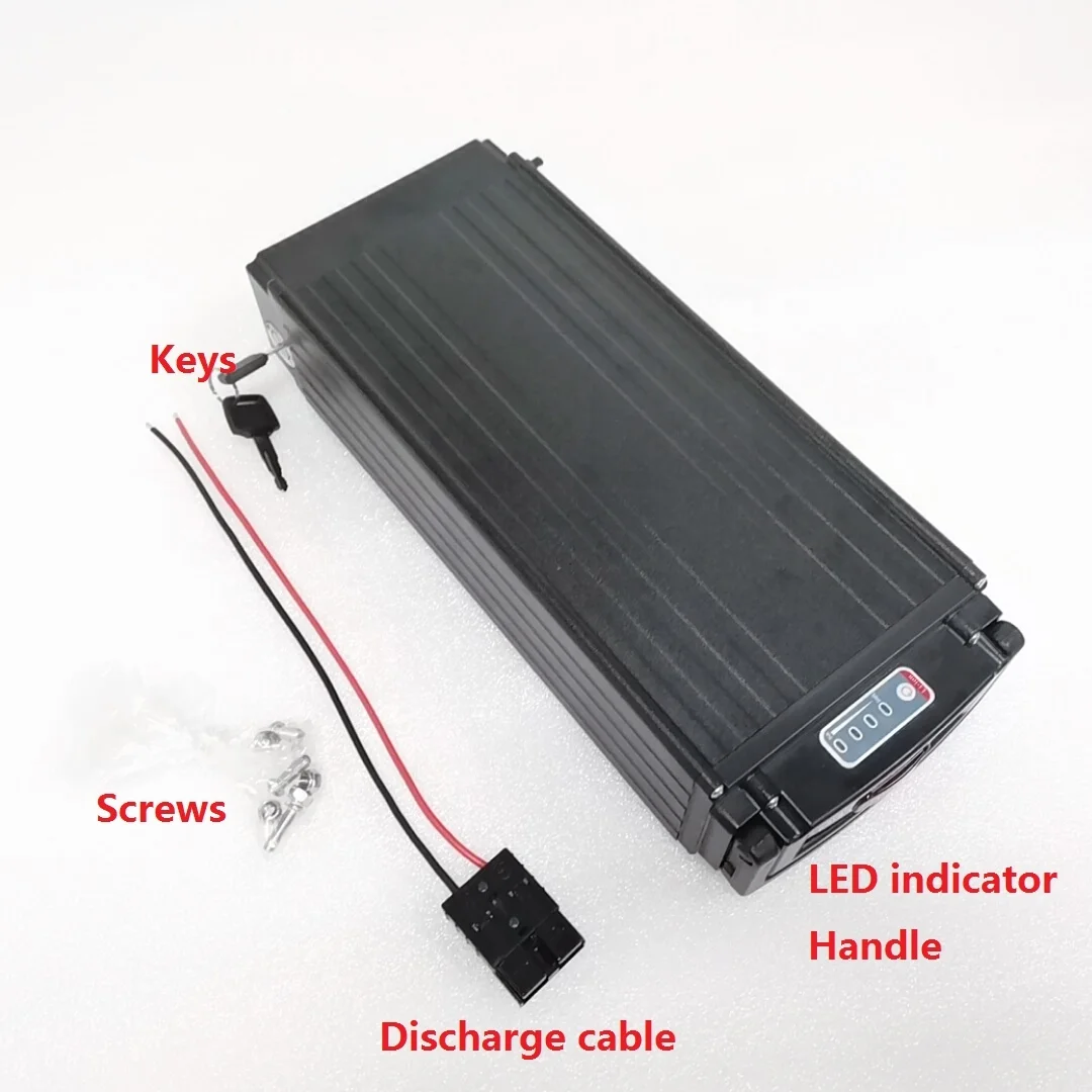 Задняя стойка для электровелосипеда 48 В 26 Ач 1000 Вт литий-ионная аккумуляторная батарея электроскутера