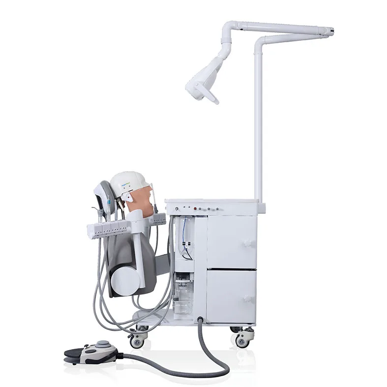 A15 dental chair simulator connected manikin phantom head dental surgery simulator for education
