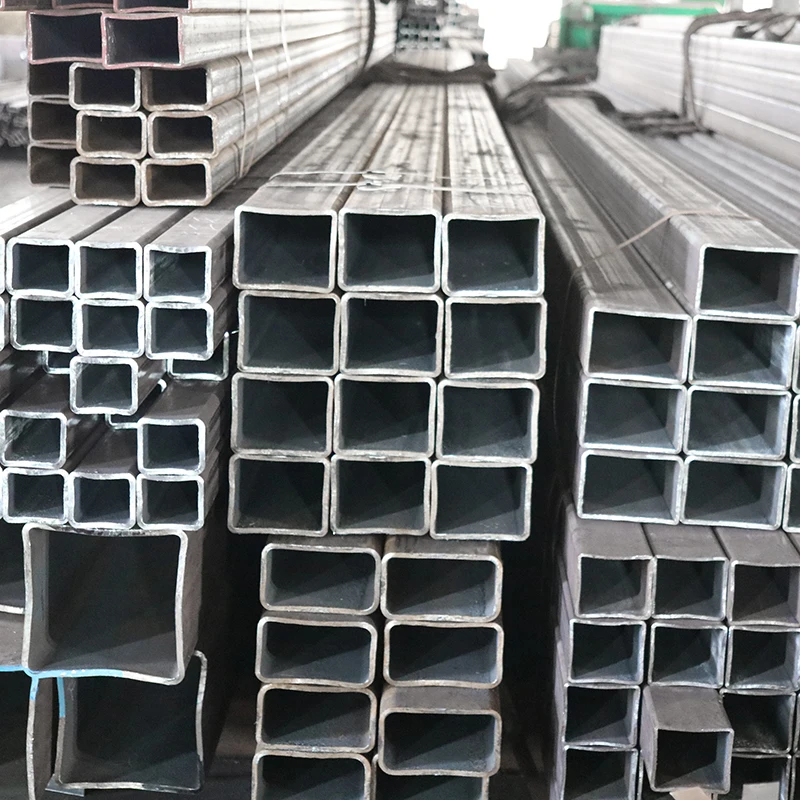 MS Black Carbon Square Steel Pipe Iron RHS SHS Rectangular Pipe Hollow Section Welded Tube Price with Standard Length