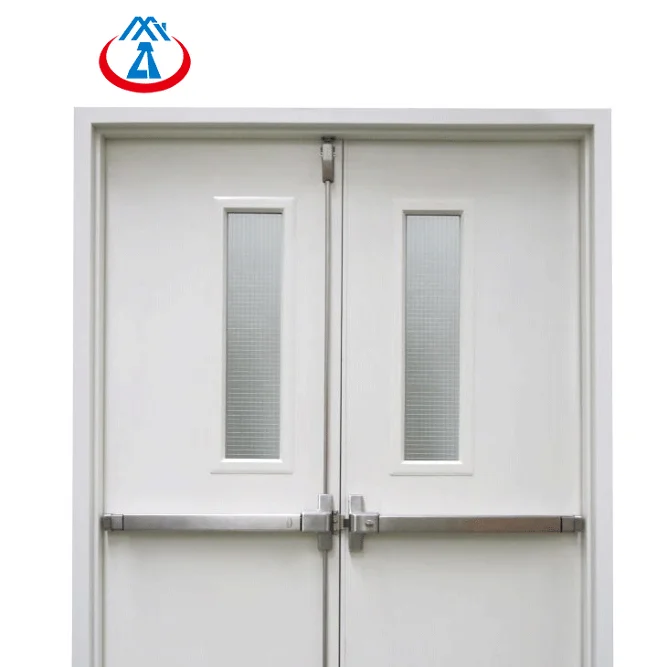 Emergency Fire Exit Fire Resistant Steel Metal Fire Rated Door Design