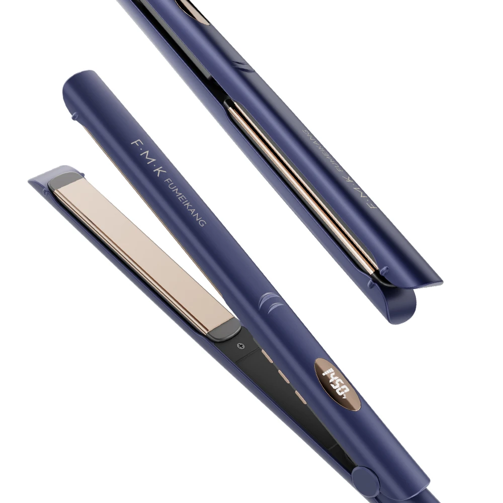 High Quality Titanium Hair Straightener Infrared Hair Flat Straightener With Custom Logo Nano Titanium Technology Slim Styler