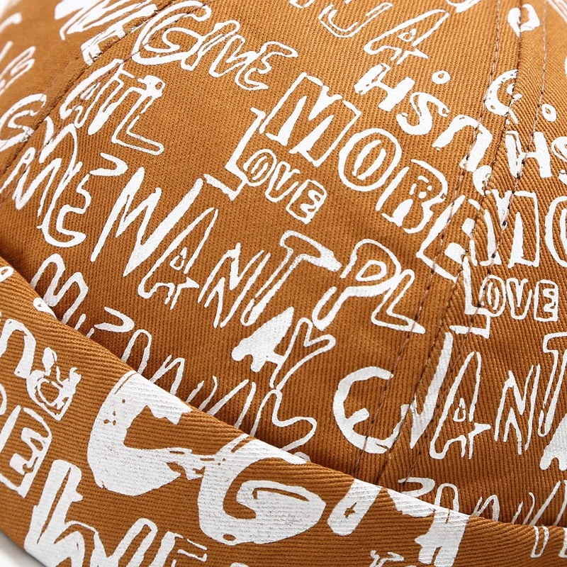 Wholesale Fashion Vintage Beanie Hats Men Women Spring Autumn Landlord Hat Streetwear Hip Hop Brimless Hat Docker Cap