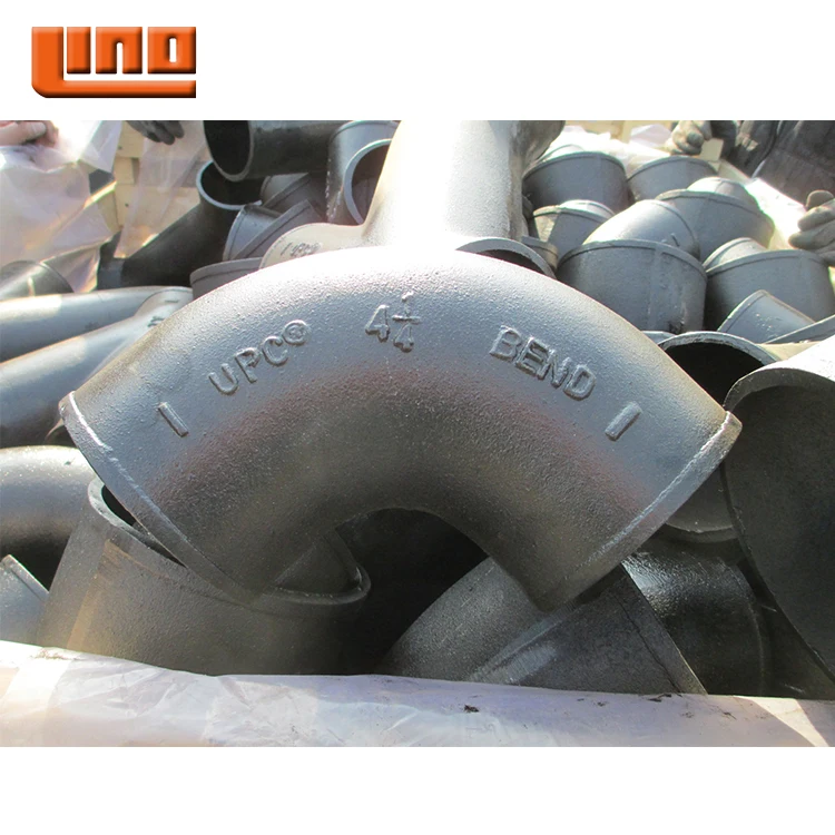 ASTM A888 Straight Elbow Pipe Fittings Tee Joint Pipe Tube Malleable Cast Iron Pipe Fittings
