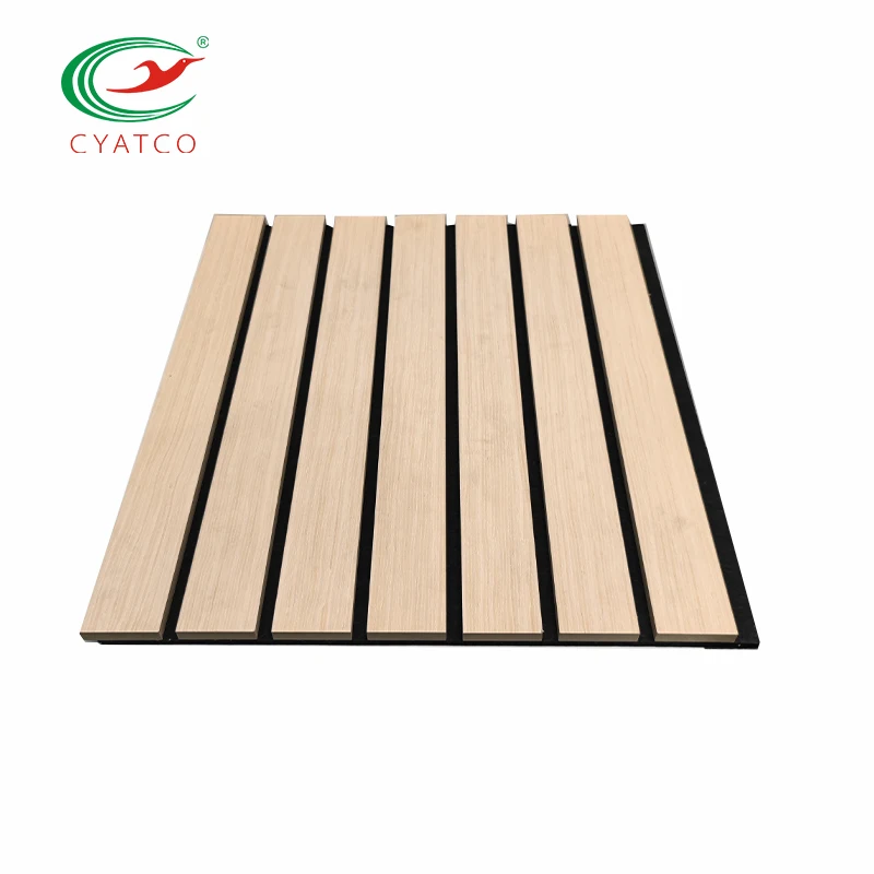 China Manufacture Akpanel Acoustic Panels Acoustic Ceiling Tiles Slats Polyester Acoustic Panel Acoustic Slat Wood Wall Panels