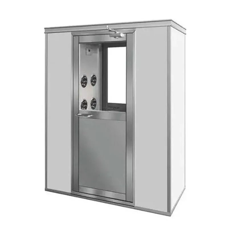 Economical Intelligent System Certificate Stainless Steel Gmp Industrial High Quality Air Interlocked Iso Air Shower Clean Room
