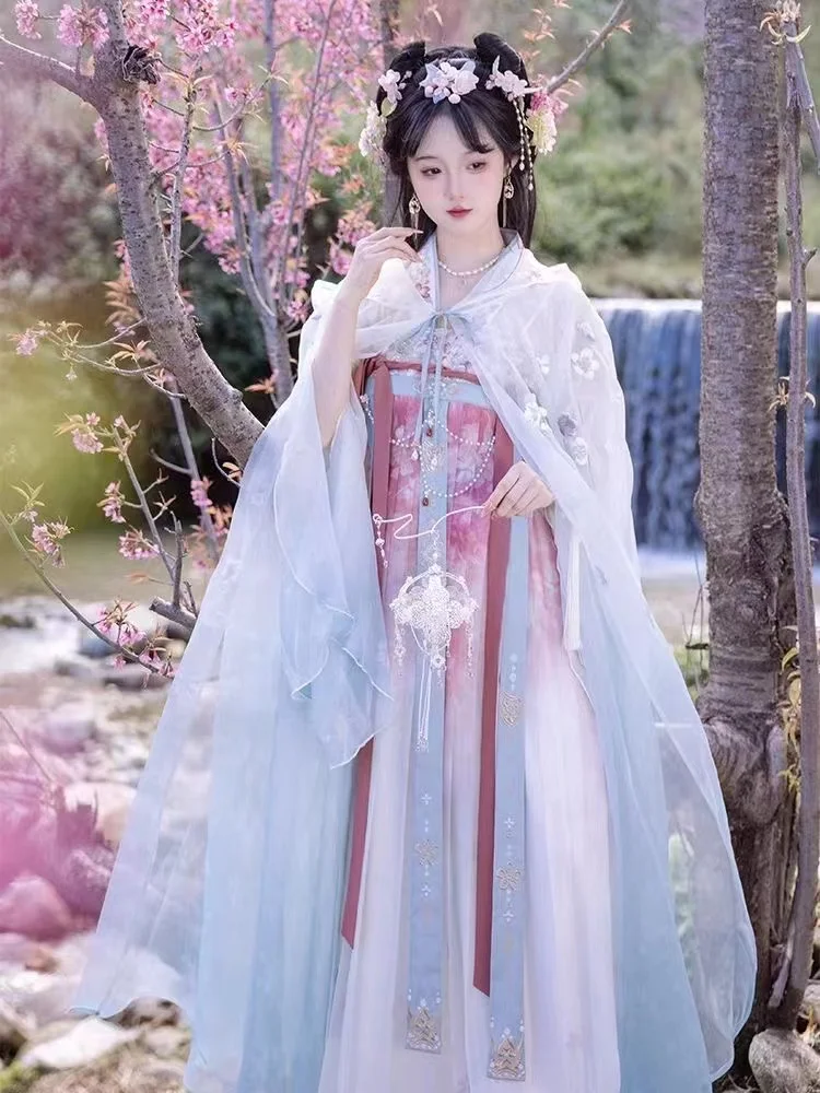 Traditional Chinese Clothing Clothes Modern Style National Costume Clothing National Tide Ancient Style  Hanfu  Dress