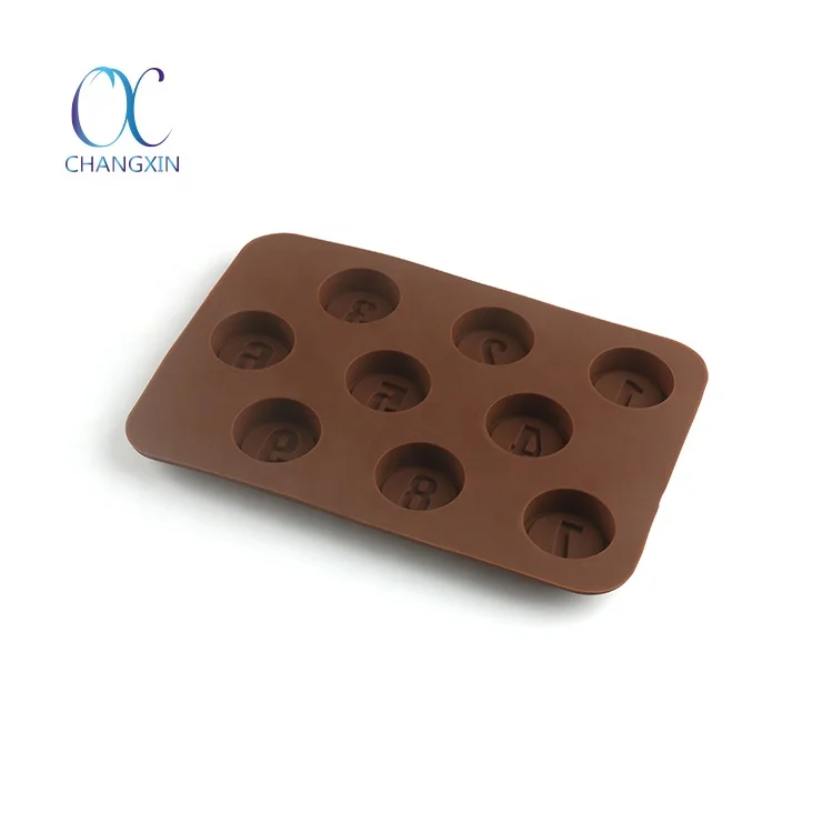 Sustainable  Arabic Numerals Shape Silicone Sugar Lace Mold
