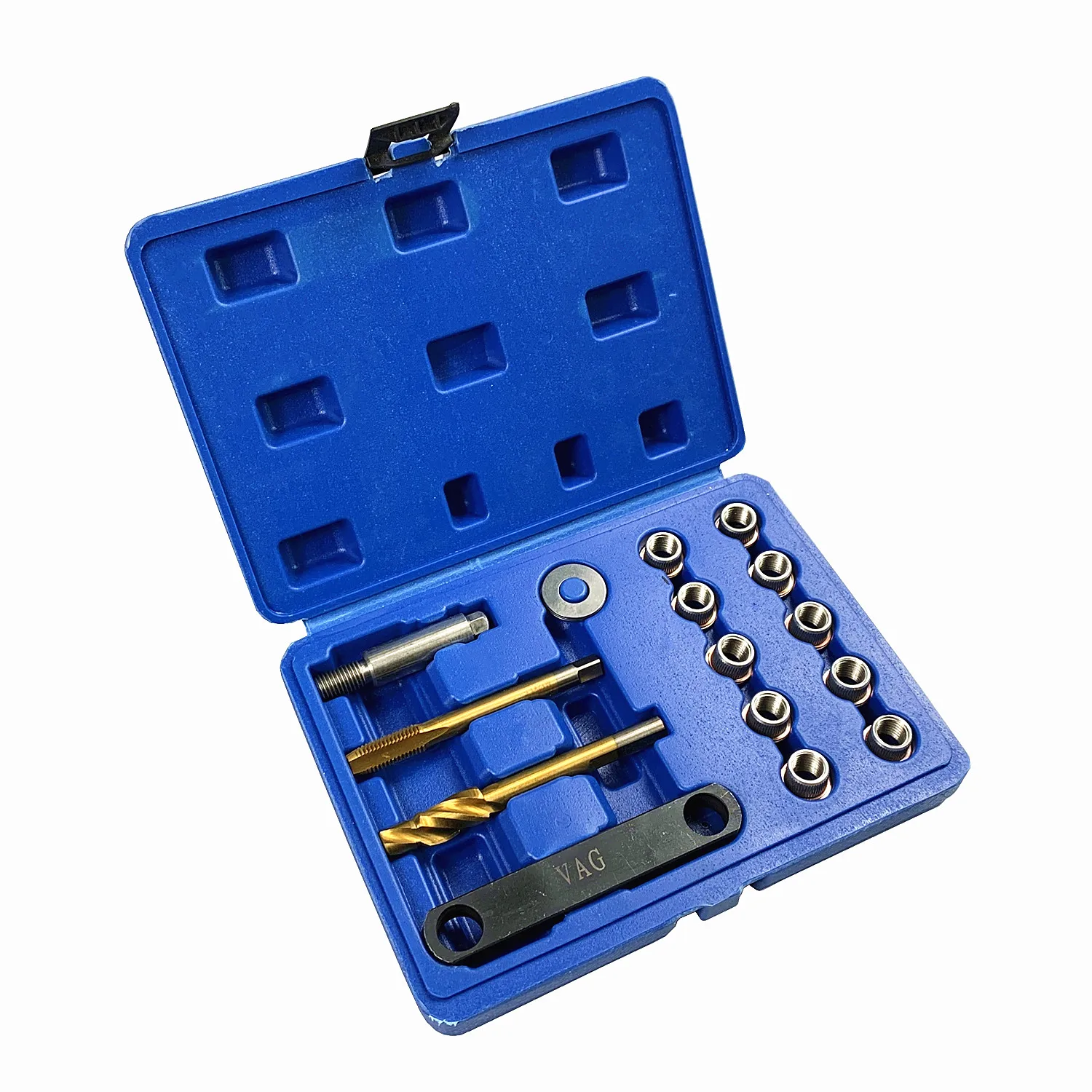 
Brake Caliper Guide Bolt Thread Repair Kit M12 X 1.5 for VAG Audi A3 Skoda Seat Volkswagen VW Beetle Golf 4 Variant 