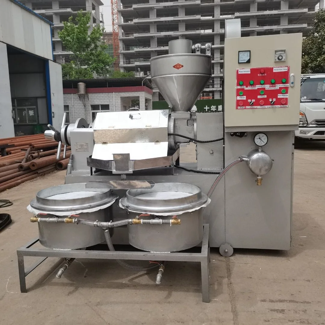 200kg/h Sunflower Seed Oil Extraction Machine Oil Expeller Cold Coconut Oil Press Machine