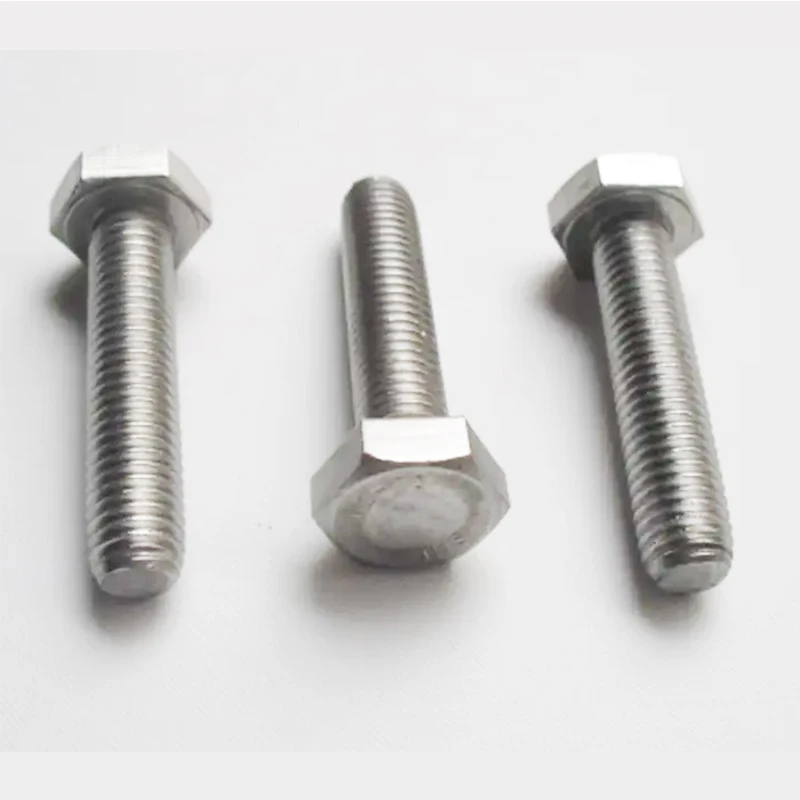 Stainless Steel Hexagon Head Bolt DIN933 SUS 304 Bolts Factory Price Supply