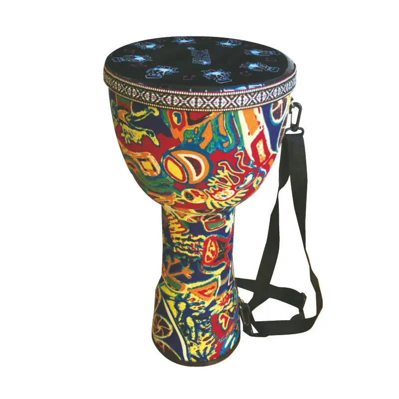 Оптовая продажа, китайские товары, африканские барабаны, ручной перкуссионный барабан Djembe djembe для детей, 8 дюймов