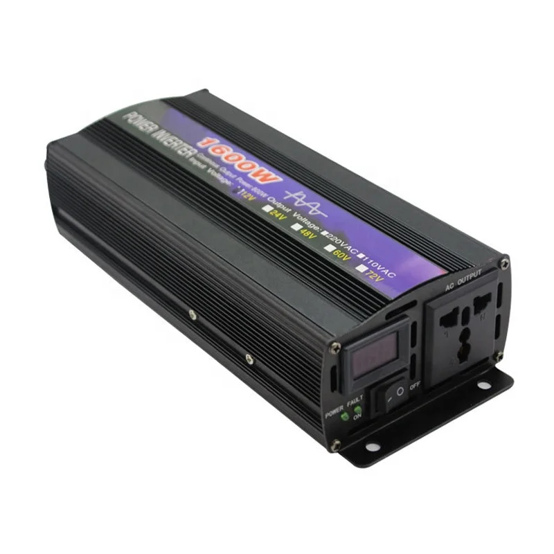 Wholesale Price Pure Sine Wave Inverter 1000W - 8000W 3kw 5kw DC 12V 24V 48V 60V to AC 220V 230V 240V off grid Solar Converter