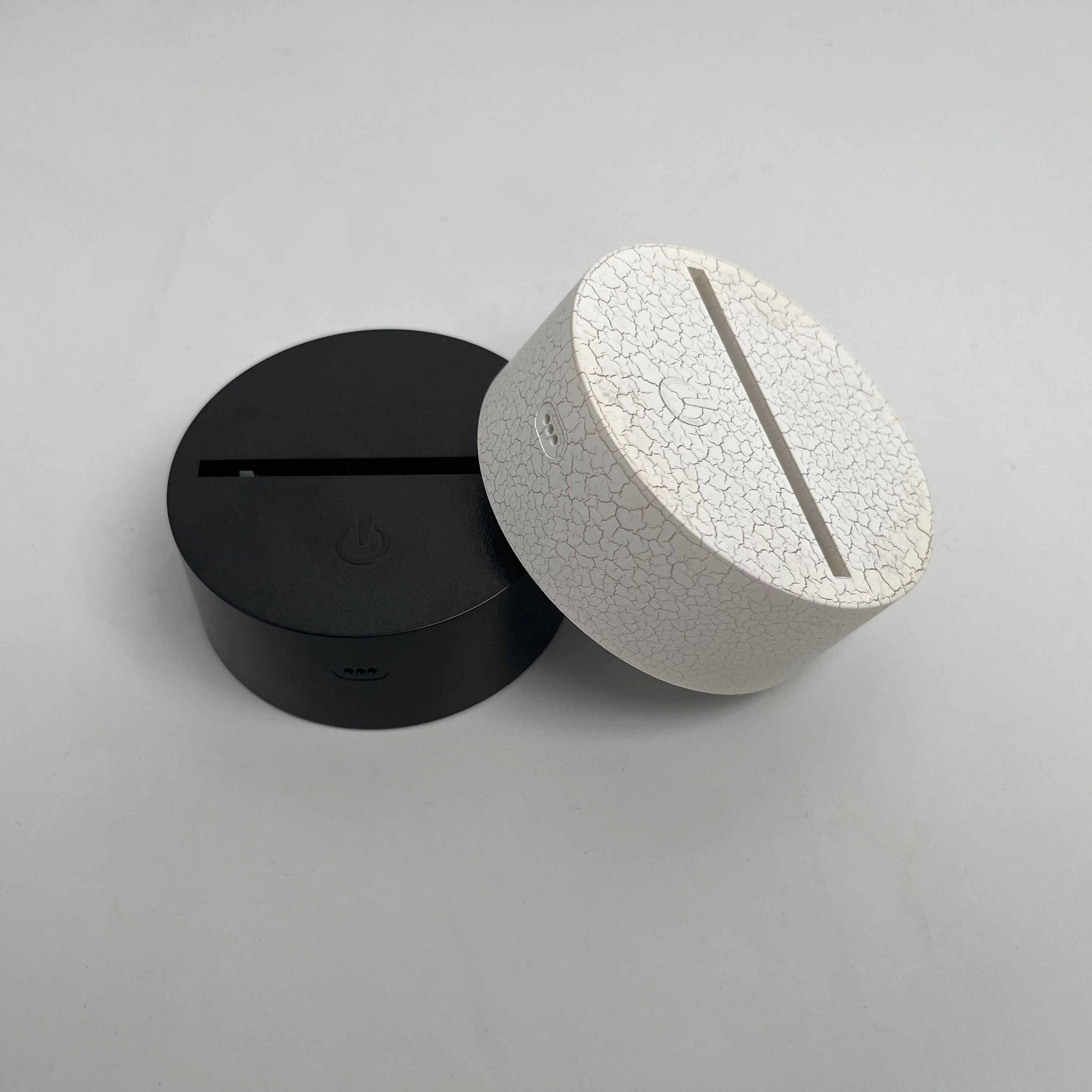 New Design Remote Touch Control Christmas Theme Decor Bedroom 3D Acrylic Night Light Lamp Base