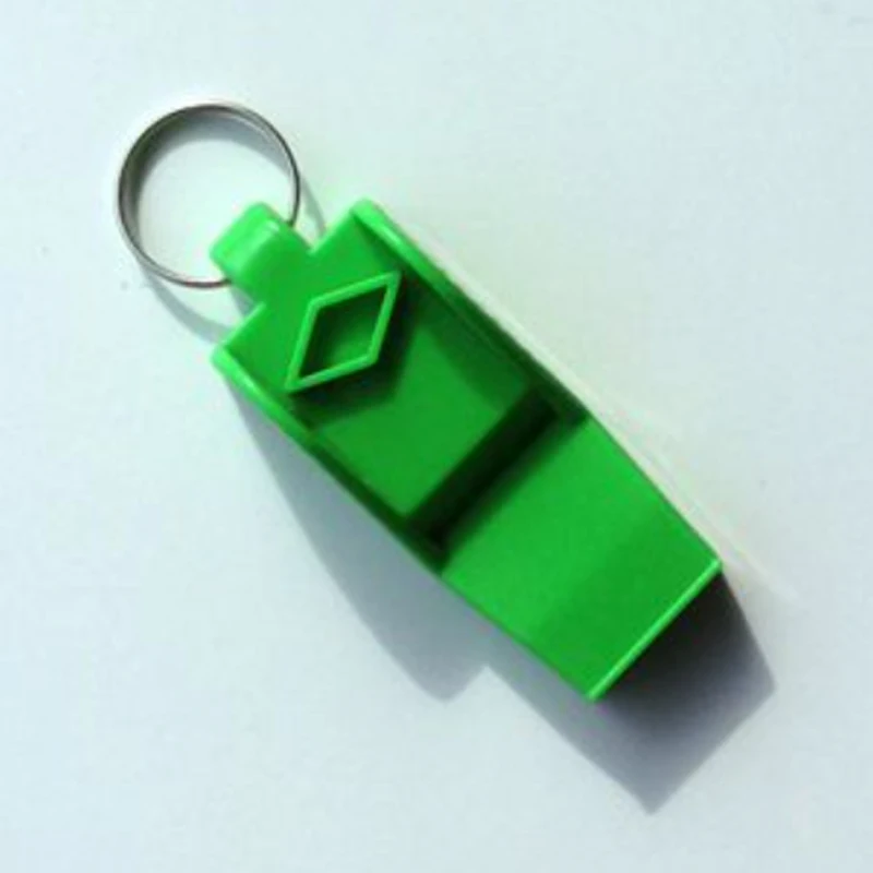 
Customized promotional sport referee whistle plastic emergency whistle 
