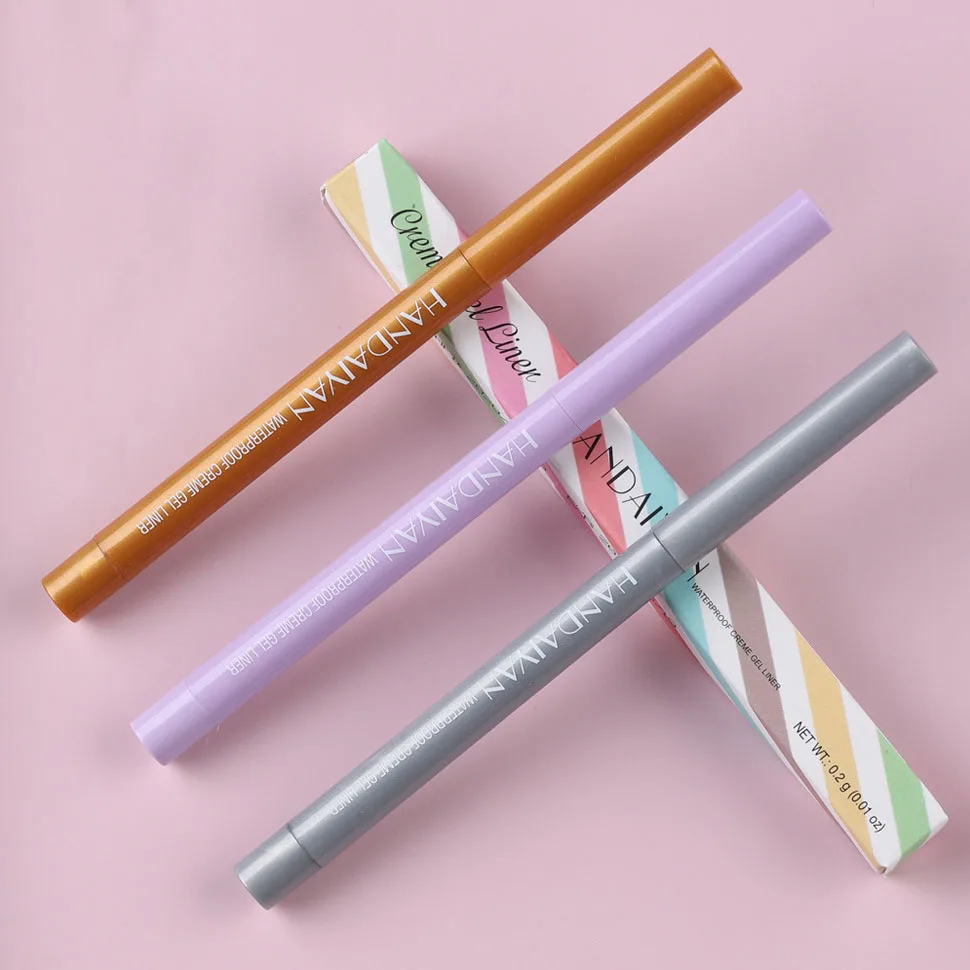 Long Lasting Smooth Color Gel Eye Liner Smudge Resistant Matte Eyeliner Pencil