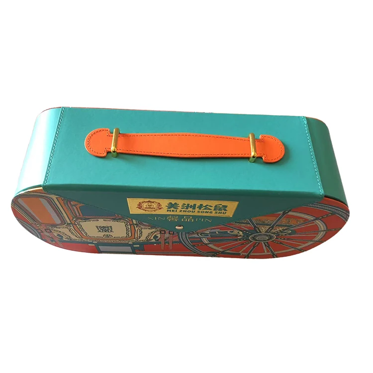 Factory Supply Luxury Leather Gift Box And Pu Leather Gift Box Custom Logo Pu Leather Small Gift Box