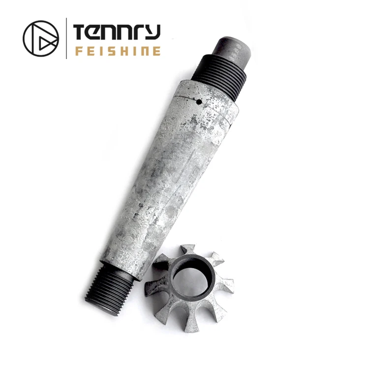 Антиокислительный графитовый ротор дегазации для очистки раствора алюминия