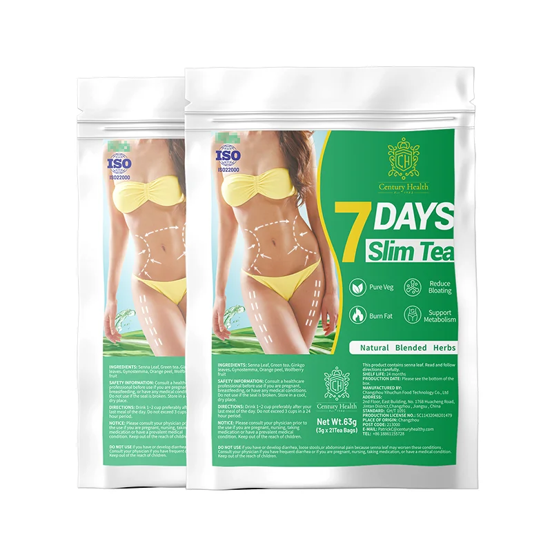 Private Logo Factory Direct Sale 7 Days Detox Slimming Tea Lose Weight Boost Belly Fat Cleanse Detoxify Abdomen Slim Tea