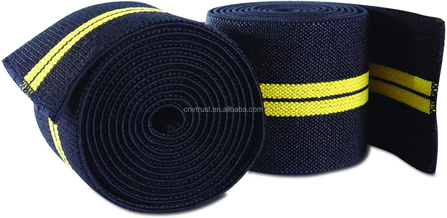 Knee Wraps Knee Support Braces for Weight Lifting, Powerlifting, Strength and Cross Training