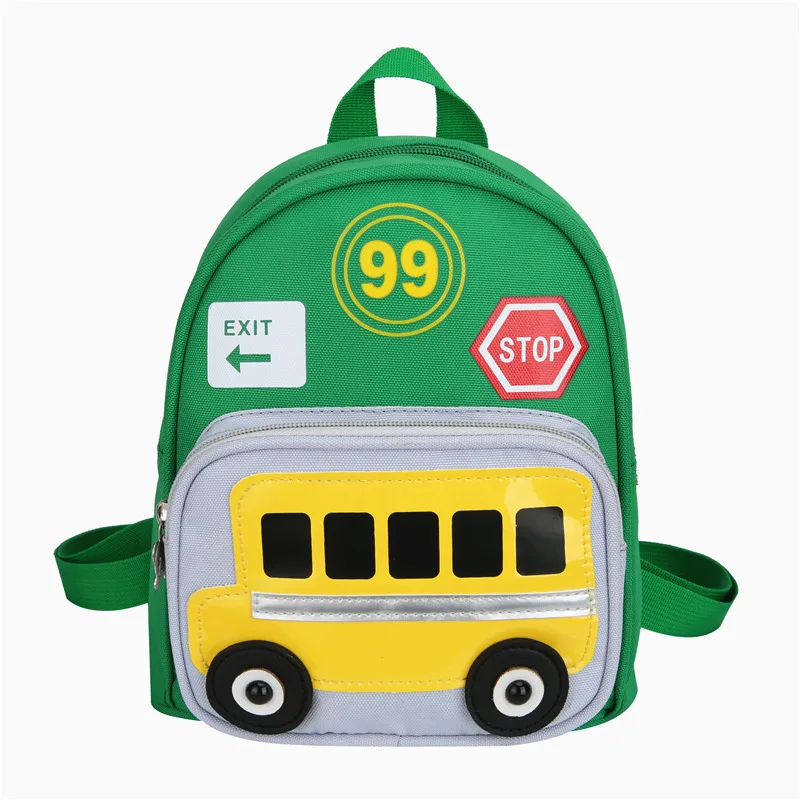 New Customize Design Cute Cartoon Cars School Bag Kids School Bag for Primary School