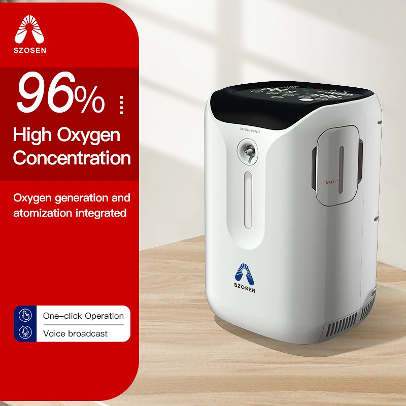 silent oxygen-concentrator portable oxygen concentrator 1 liter -7liter oxygen concentrator