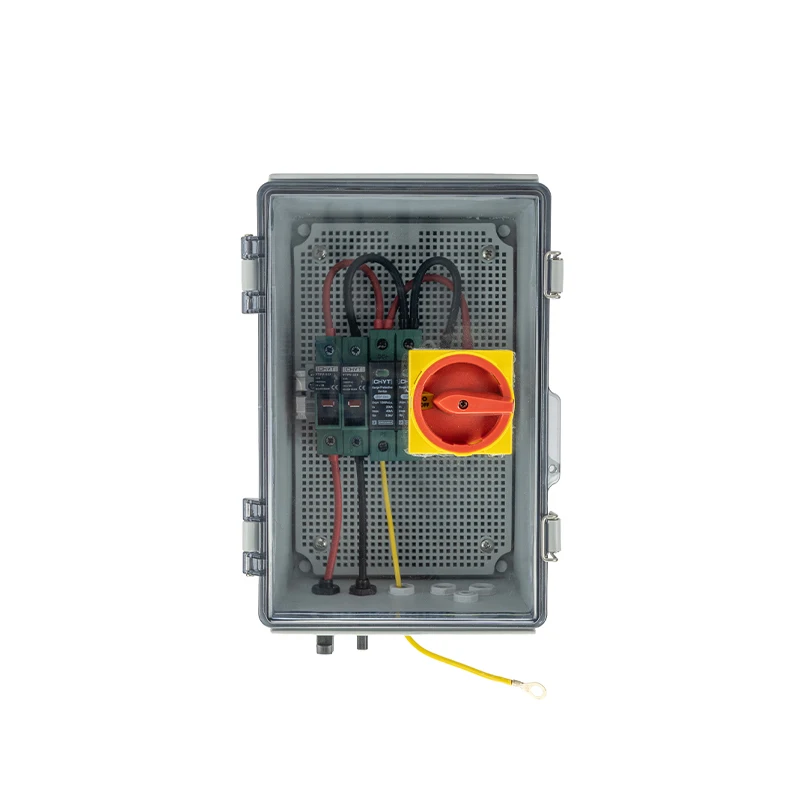 2024 New PV Strings 1000V DC Combiner Box For Solar Panel With DC Isolator Switch