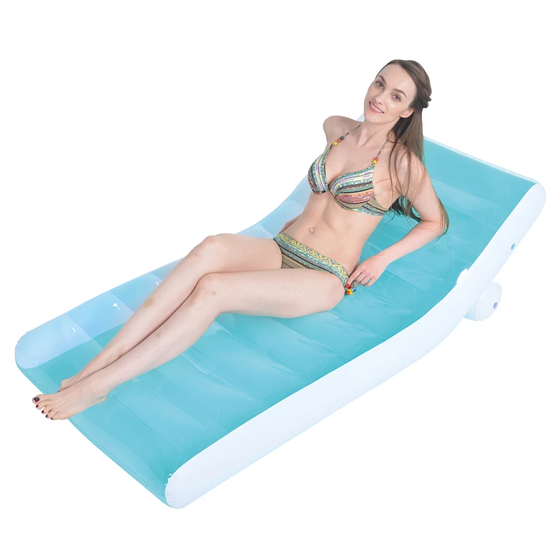 2021 Summer Adult Water Sports Air Mattress Foldable Swimming Pool Beach Inflatable Float Cushion Bed Chair Hammock