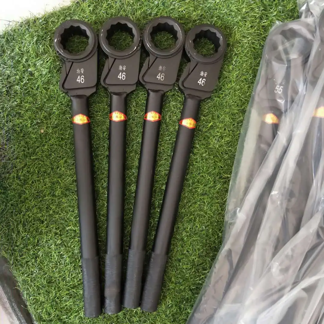 Heat exchanger wrench M27 M30 M33 M36 M39 M42 M48 ratchet wrench manufacturer
