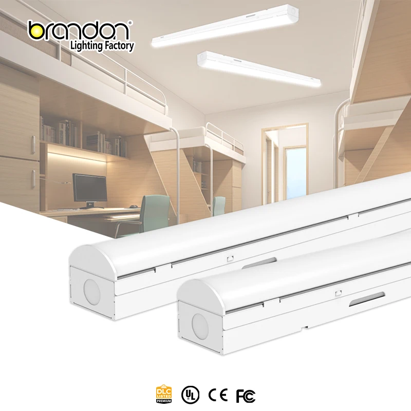 Brandon Industrial Led Light Led Sensor 36W Batten Dc 24V 2Feet Flat Led Batten Tube Light Linear Indoor Ceiling Light