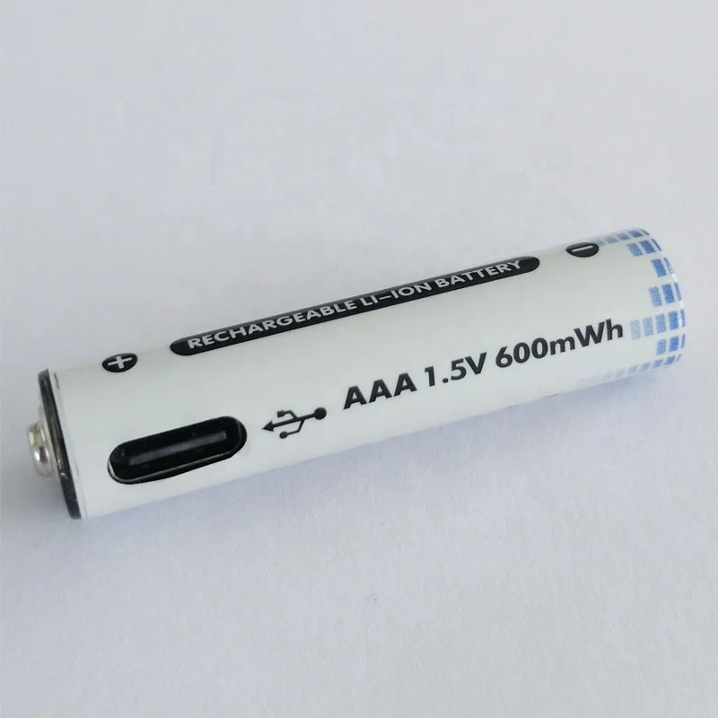 Lr20 triple a size aa 1.5v 9v li-ion batteries type-c micro usb rechargeable battery aa aaa 9v d type c