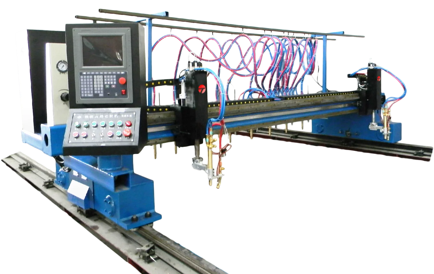  Сверхмощный профилирующий газовый режущий станок с ЧПУ машина для пламенной