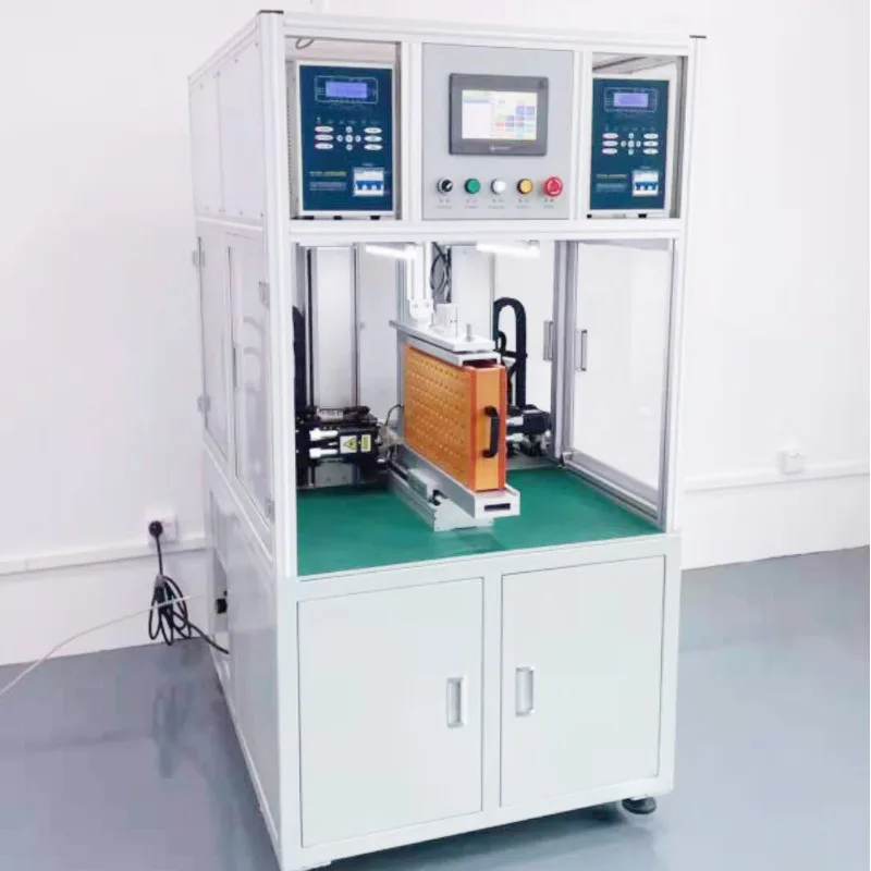 Small power double-sided pneumatic spot welding machine CNC automatic Battery Pack spot welding Power Supply