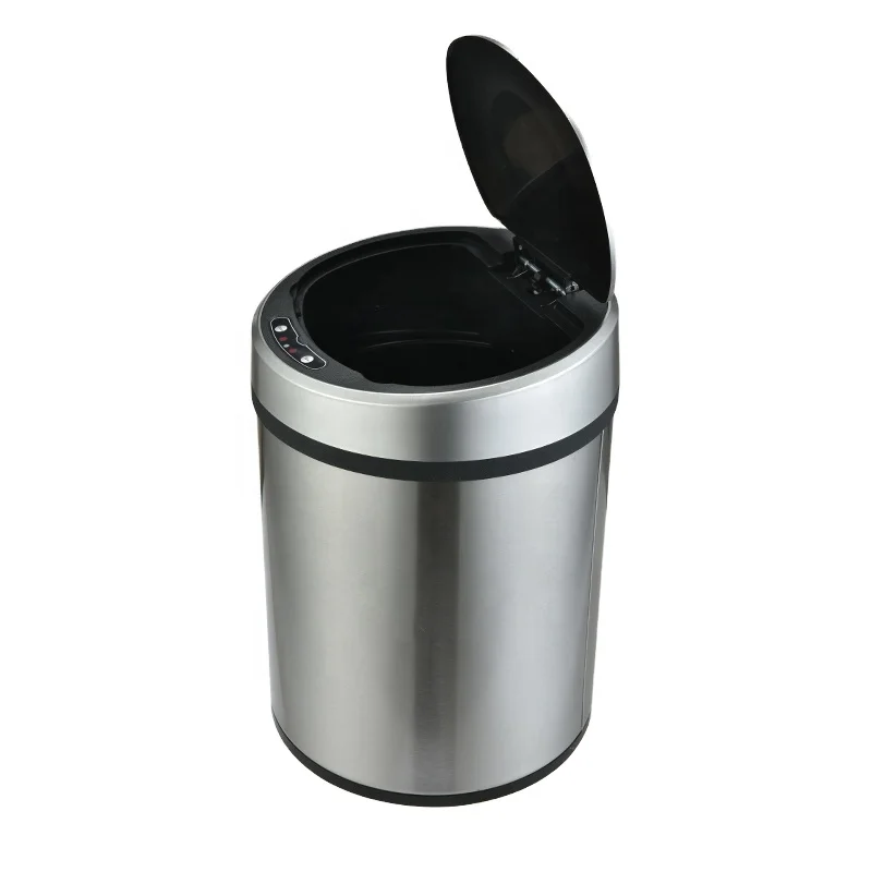 High quality automatic sensor small size electric dustbin for office