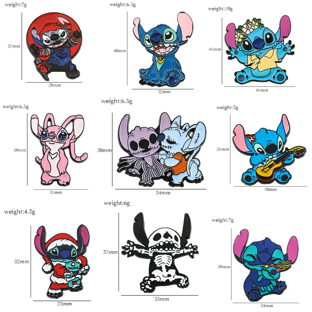 Manufacturers wholesale cartoon brooch pin custom stitch metal badges funny cute cartoon enamel pins for fans friends
