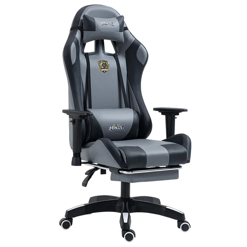 Customized Logo High Back Sillas Gamer Computer Racing Chair Adjustable Ergonomic Gaming Chair With Footrest