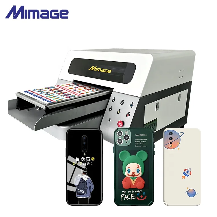 Mimage New Hot Sale UV A3 3D Sticker Labels Printing Machine