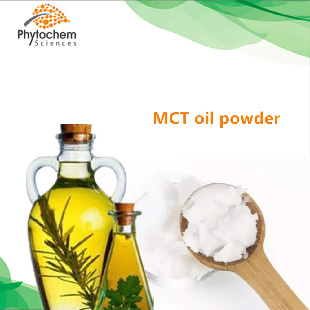 High quality for sales organic MCT powder coconut pure C8 Medium Chain Triglyceride Powder 50% -70% Fat CWD mct oil powder
