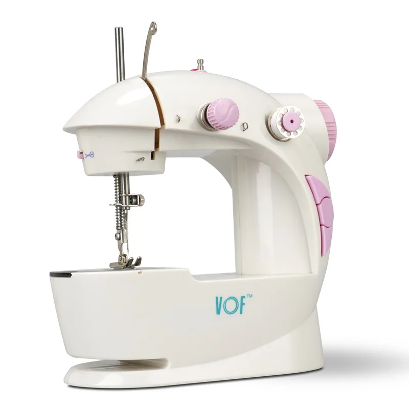 China FHSM 201 mini electronic hand held flatlock coverstitch sewing machine