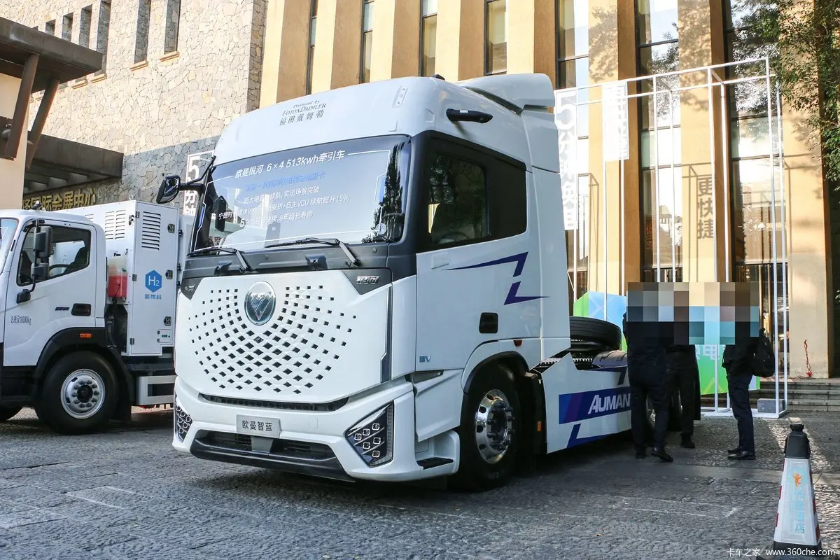 Прямые продажи с завода Foton Auman Galaxy 6x4 Электрический тягач грузовик длинным сроком службы