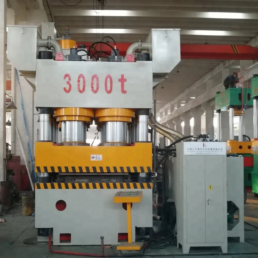 3000 Ton hydraulic press for pressing and forming metal door panel pattern