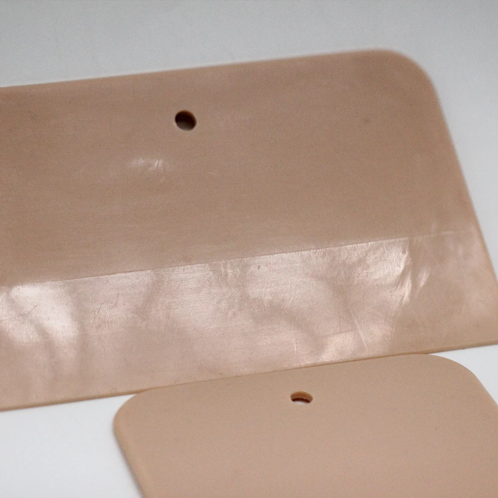 Auto Body Filler Plastic Putty Cards Plastic Spatula Card Reusable Plastic Spreaders Pack 3PCS