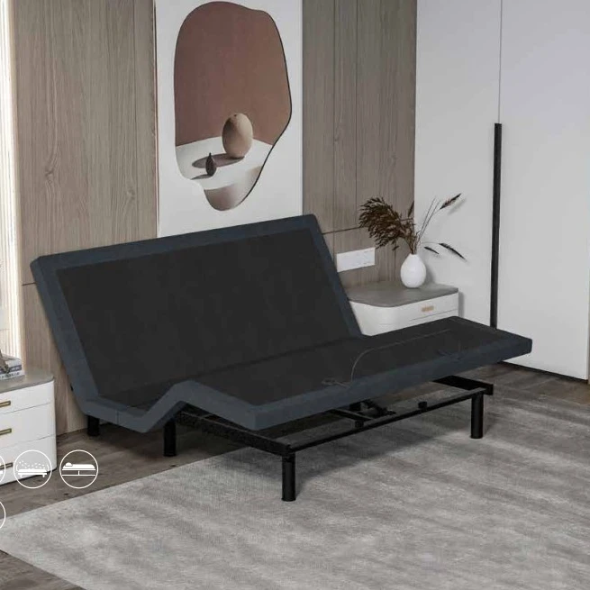 Смарт-приложение Dreamotion дистанционное управление электрическая регулируемая рамка кровати с портом USD и светодиодной подсветкой под кроватью