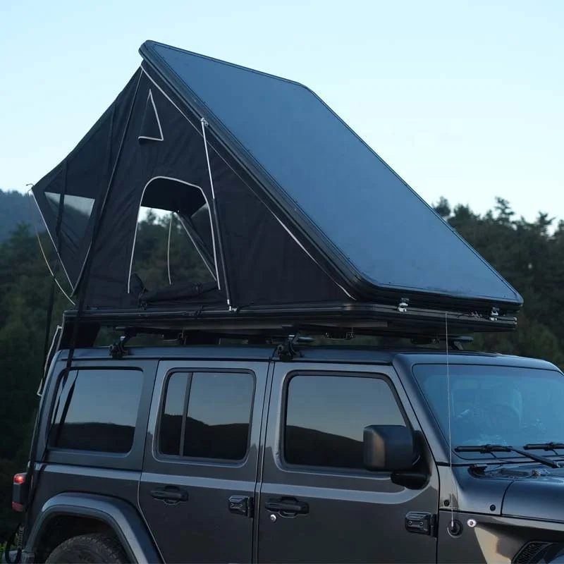 Custom Aluminum Hard Shell Car Roof Top Tent Outdoor Folding Camping Truck Rooftop Tent for SUV