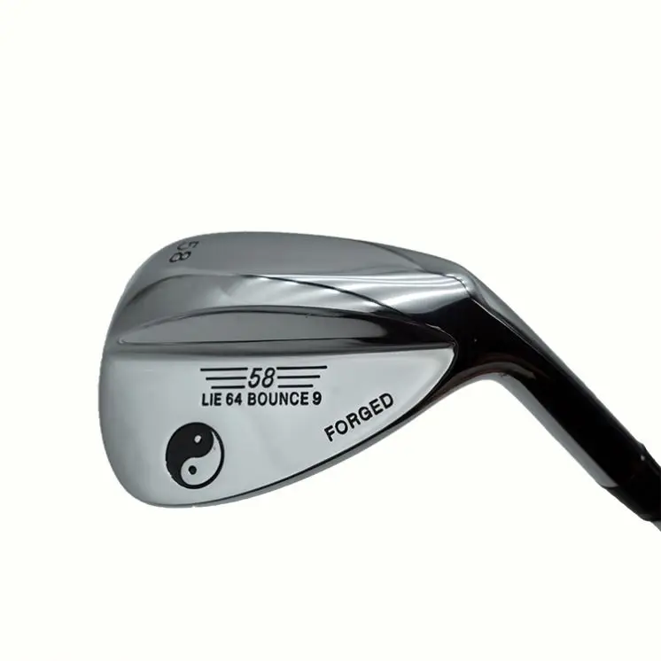 Customized Gold Pattern Hitting Face Putter Head Golf Club