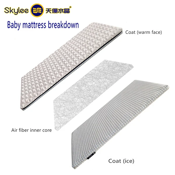 Modern Smart Bed Mattress Waterproof Washable Cooling Breathable Fabric Air Woven Mesh for Bedroom or Hospital Use