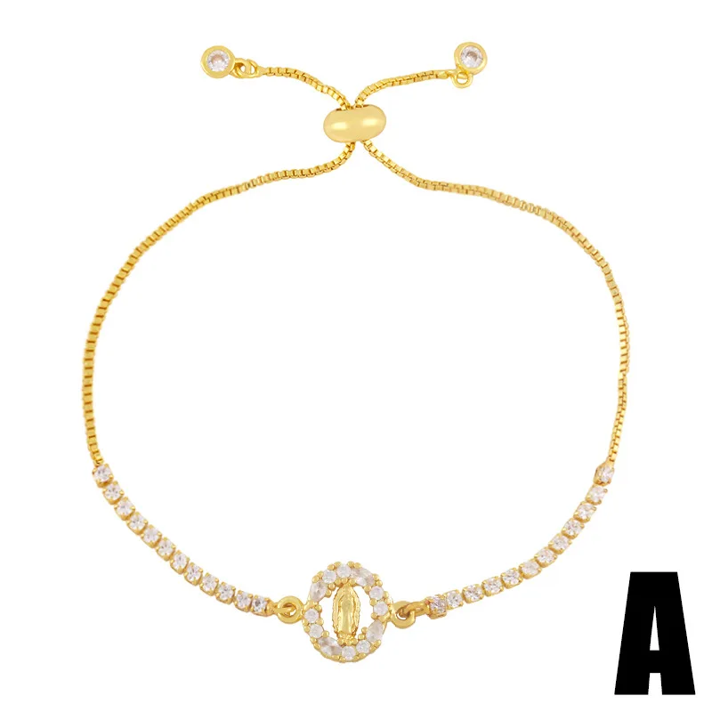 Butterfly Fashion Jewelry Gold Plated Zircon Tennis Ball Accessories Women Evil Bracelet